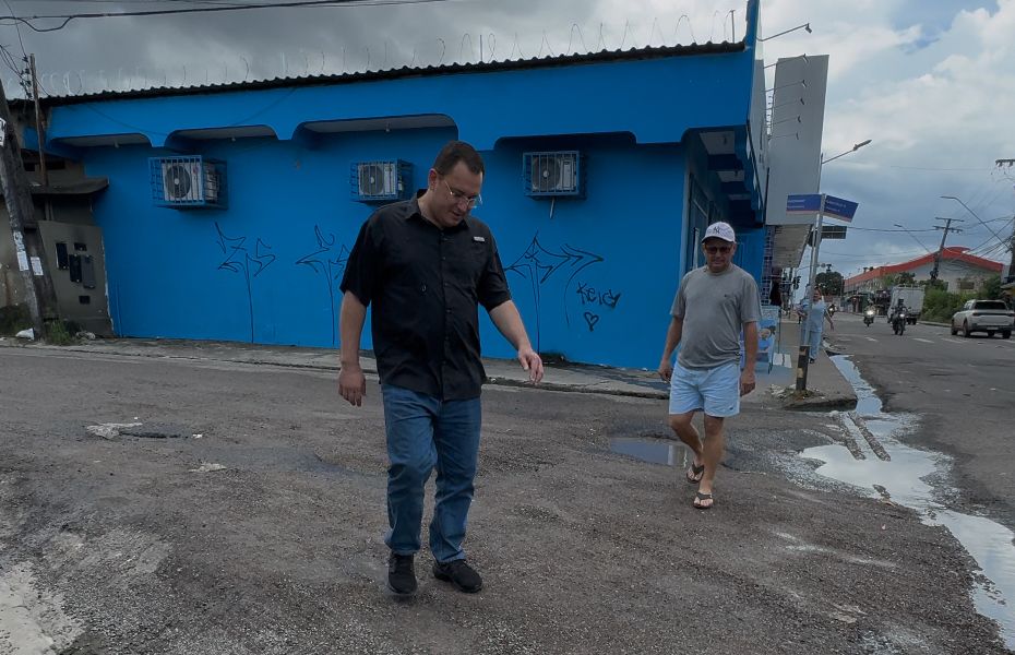 ruas-com-buracos-vereador-Raiff-Matos Raiff Matos cobra recuperação urgente de ruas com buracos na Zona Norte de Manaus